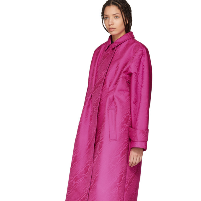 pink mackintosh coat