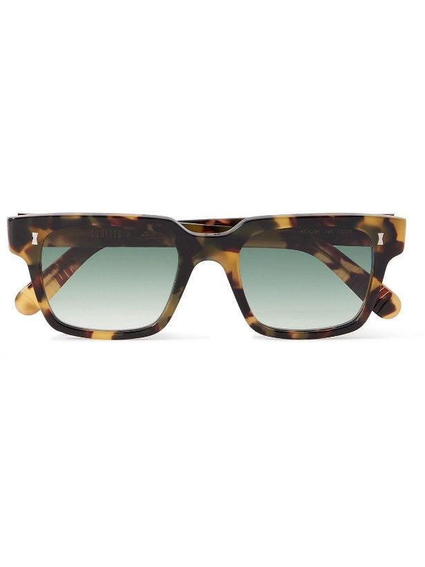 Photo: Mr P. - Cubitts Panton Square-Frame Tortoiseshell Acetate Sunglasses