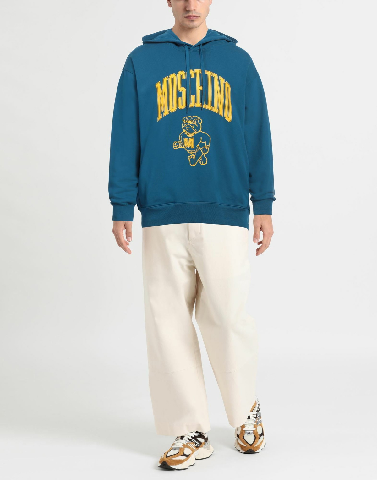 Moschino Couture Mens Sweatshirt Deep teal