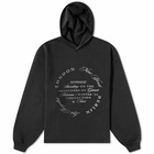 Represent Men's Season Tour Relaxed Hoodie in Jet Black