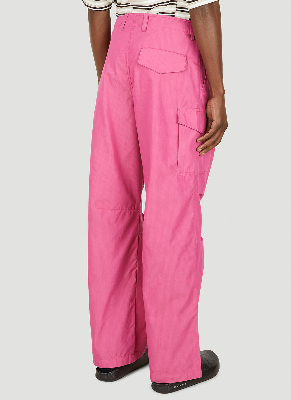 Trekking Cargo Pants in Pink Our Legacy