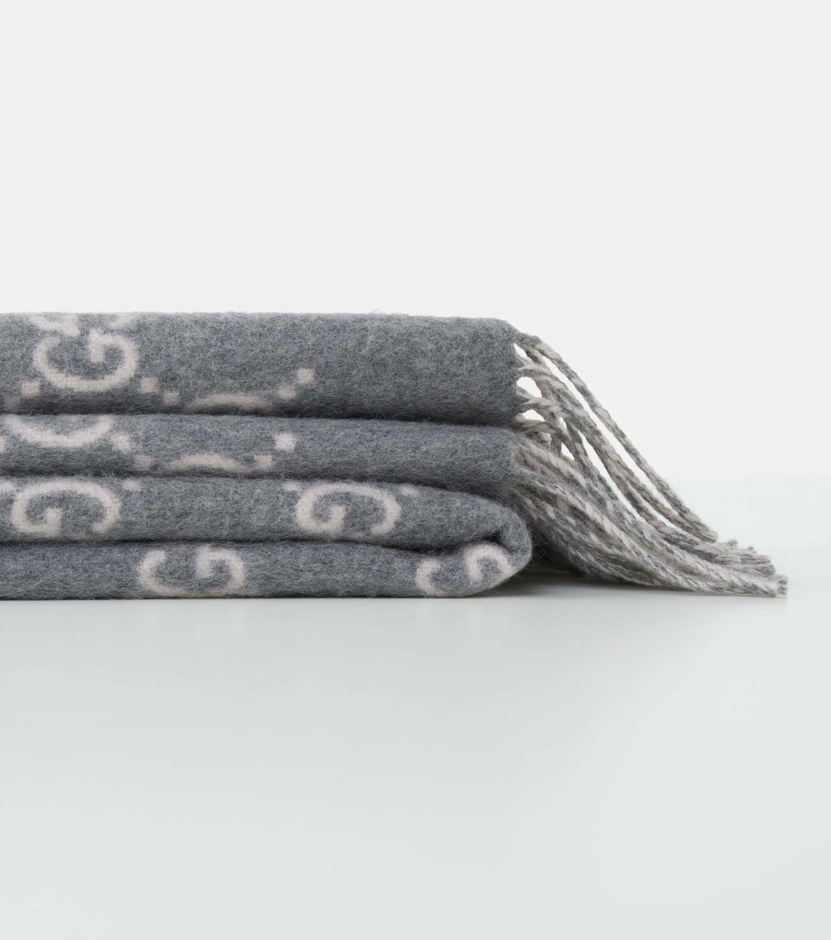 Gucci GG wool and cashmere blanket