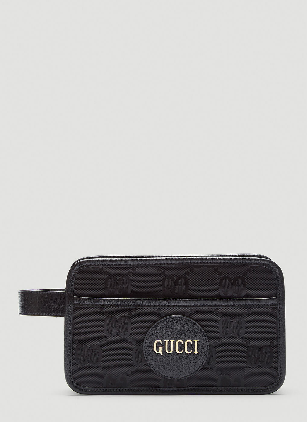 Gucci Black Nylon Toiletry Bag