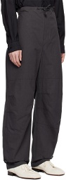 LEMAIRE Gray Maxi Trousers