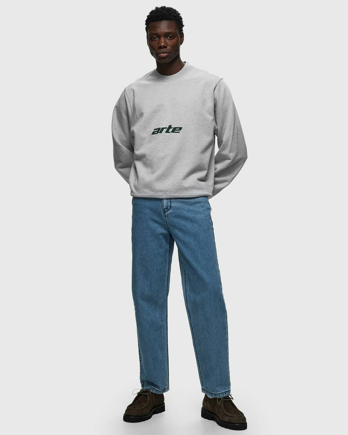 Arte Antwerp Back Pocket Embroidery Blue Jeans Arte Antwerp
