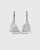 Calvin Klein Underwear UNLINED TRIANGLE Grey Womens (Sports-) Bra