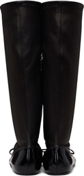 ABRA Black Ballerina Tall Boots