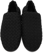 Bottega Veneta Black Intrecciato Sneakers