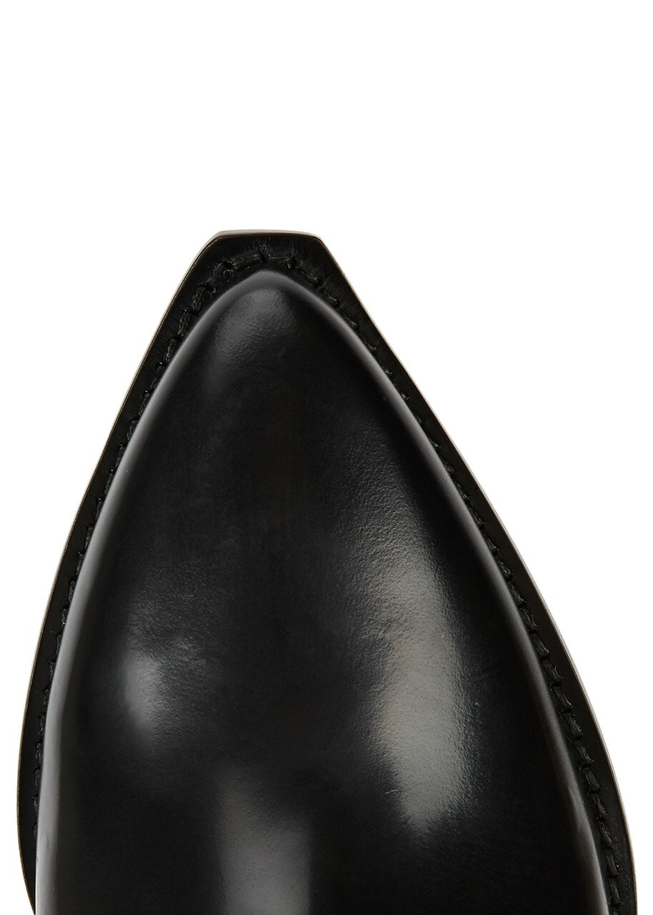 Isabel Marant étoile Dahope 50 Black Leather Ankle Boots