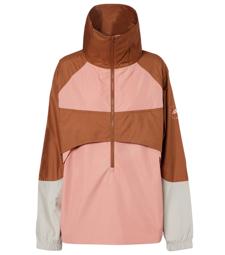 Photo: Adidas by Stella McCartney Colorblocked technical jacket