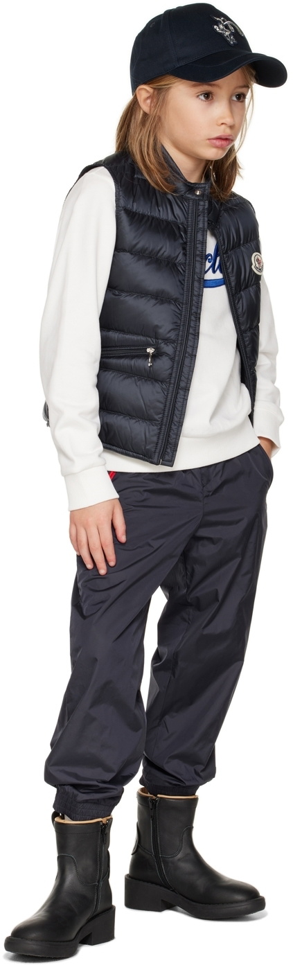Moncler Enfant Kids Navy Gui Down Vest