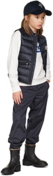 Moncler Enfant Kids Navy Gui Down Vest