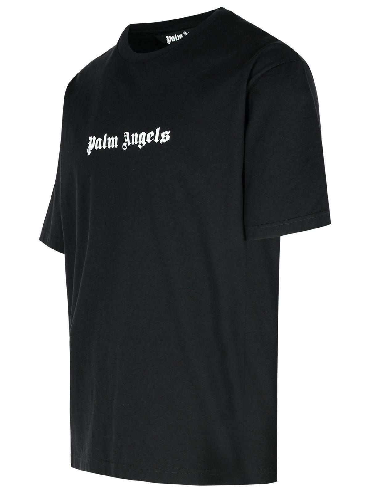 Palm Angels  2018AW/ロゴTシャツ/L Palm Angels logo-print T-shirt | White | FARFETCH