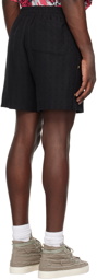 4SDESIGNS Black Tearaway Shorts