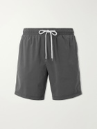 James Perse - Straight-Leg Mid-Length Swim Shorts - Gray