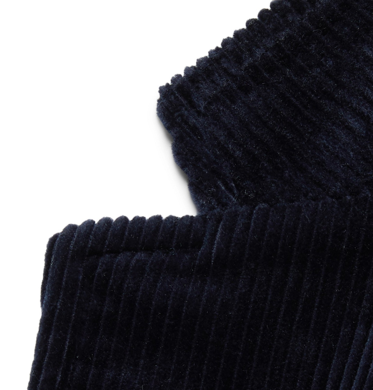 Polo Ralph Lauren - Navy Slim-Fit Pima Cotton-Corduroy Blazer 