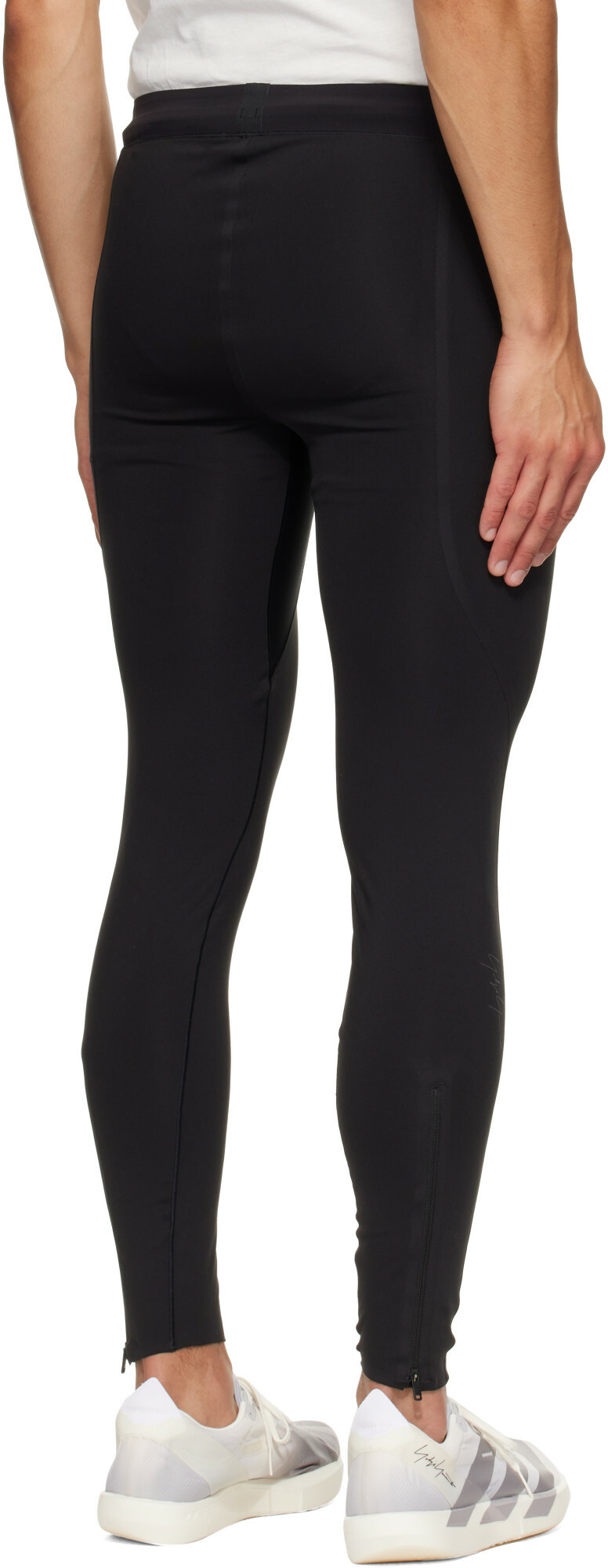 Y-3 Black Running Leggings