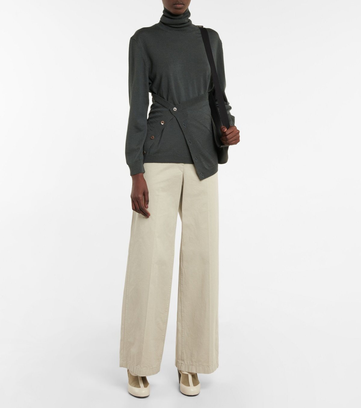 Lemaire - Wool-blend turtleneck sweater Lemaire Lemaire - Wool-blend turtleneck sweater Lemaire