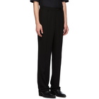 Issey Miyake Men Black Barathea Trousers