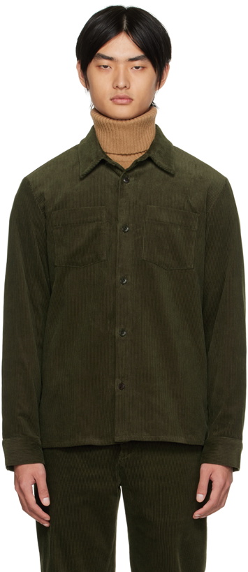 Photo: A.P.C. Khaki Joe Shirt