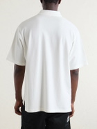 Human Made - Logo-Detailed Cotton-Piqué Polo Shirt - White