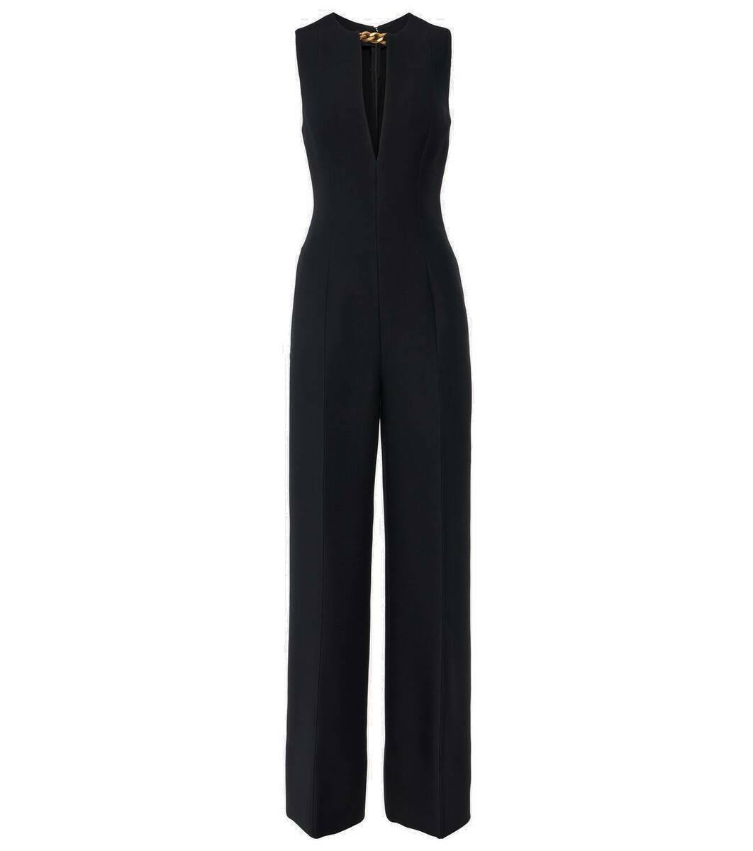 STELLA McCARTNEY chain jumpsuit with cat Black Stella McCartney