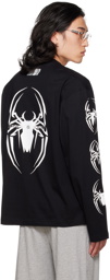 VTMNTS Black Spider Long-Sleeve T-Shirt