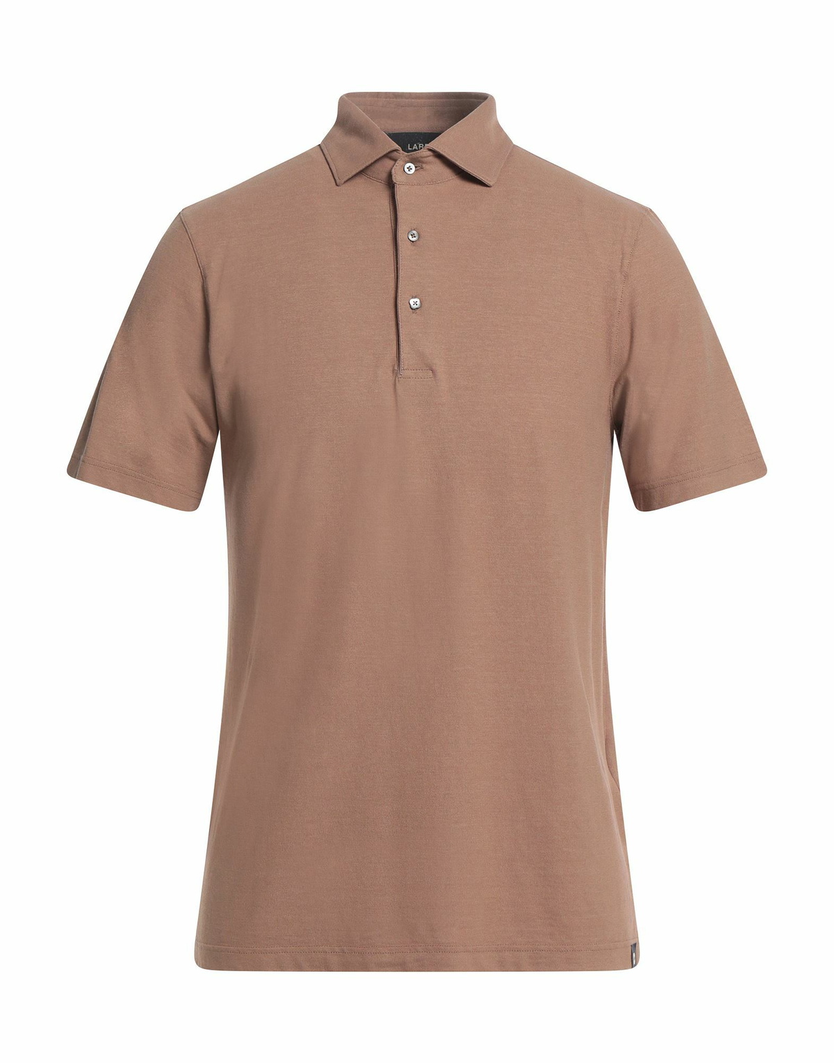 Lardini Mens Polo shirt Camel