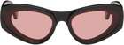 LOEWE Black Paula's Ibiza Goggle Cat-Eye Sunglasses