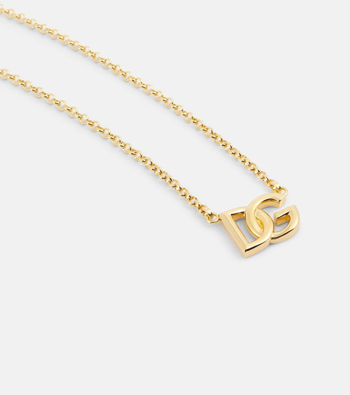 Dolce&Gabbana DG logo embellished necklace Dolce & Gabbana