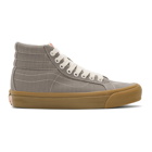 Vans Grey Herringbone OG Sk8-Hi LX Sneakers