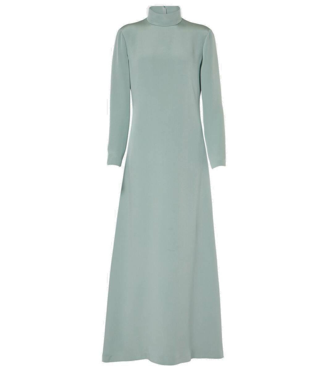 Loro Piana Callie linen crêpe maxi dress Loro Piana