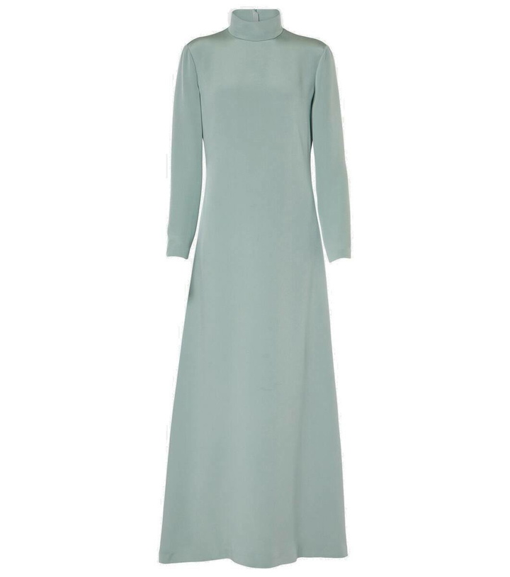 Photo: Loro Piana Peggie silk cady gown