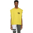 Adaptation Yellow Sleeveless T-Shirt