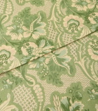 Cabana Iris floral linen tablecloth