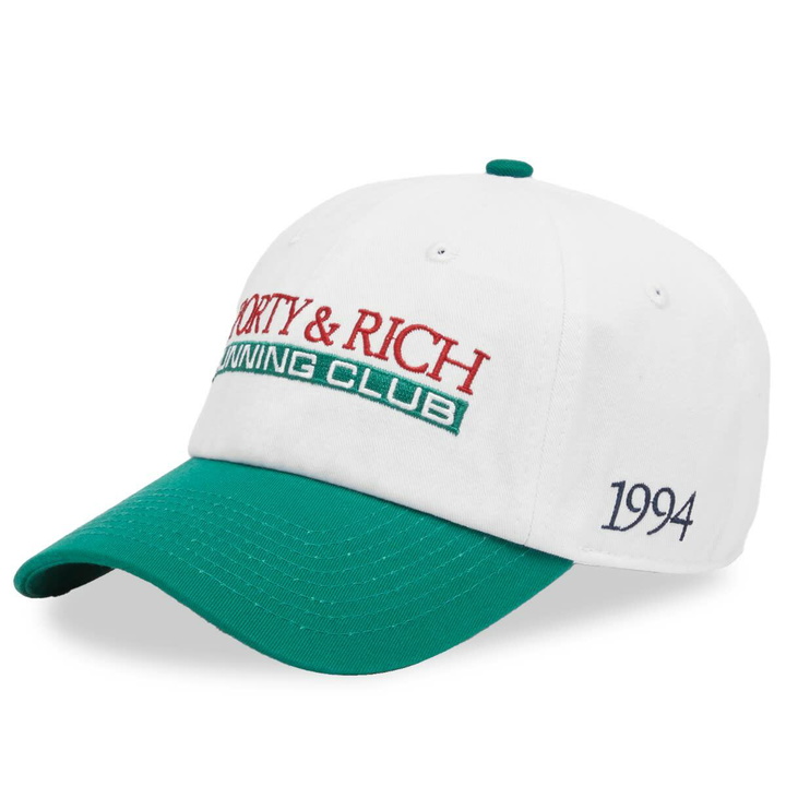 Photo: Sporty & Rich Women's Finish Line Hat in White Alpine/White 