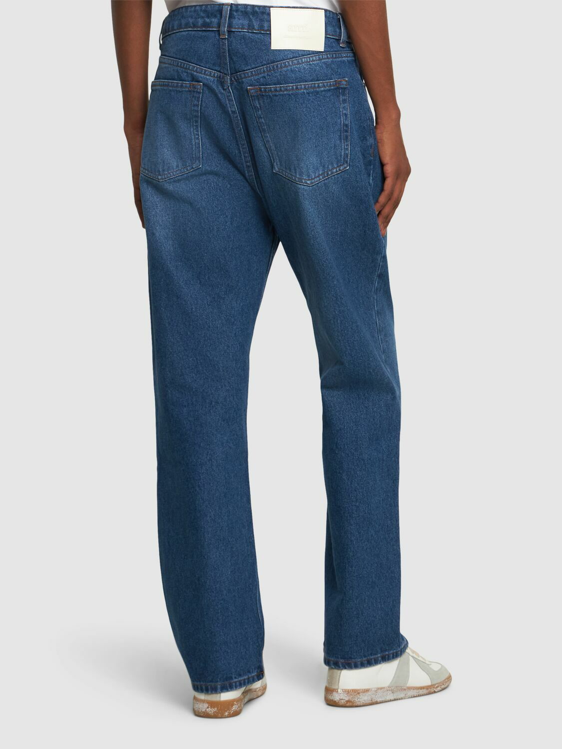 AMI Paris Blue Low-Rise Jeans