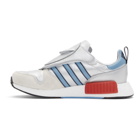 adidas Originals Silver and Blue MicropacerXR1 Sneakers