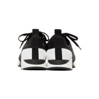 Marni Black and White Ghillie Sneakers