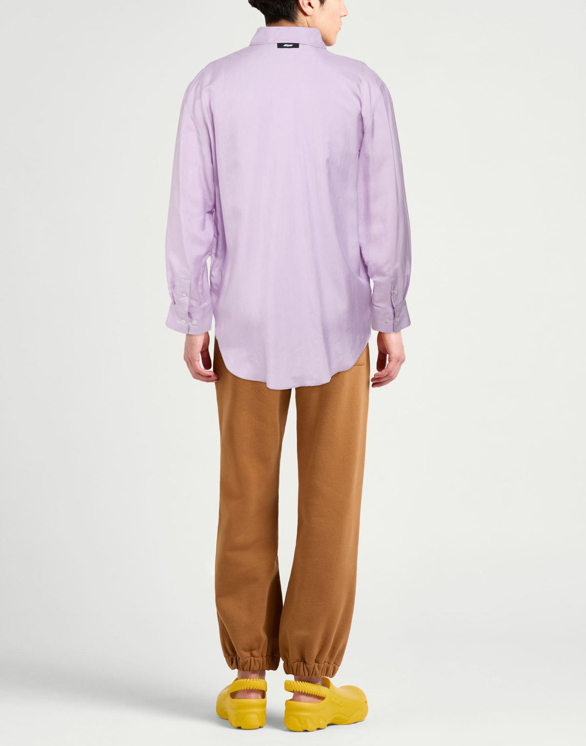 Msgm Mens Shirt Lilac