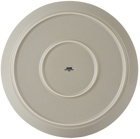 David Chipperfield Grey Alessi Edition Tonale Dinner Plate