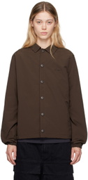 Dime Brown Cursive Jacket