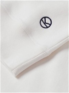 Kingsman - Logo-Embroidered Cotton and Cashmere-Blend Jersey Sweatshirt - Neutrals