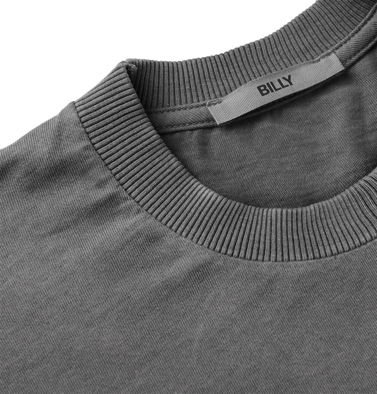 BILLY - Cotton-Jersey T-Shirt - Gray