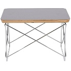Vitra Occasional Table Ltr in Black/Chrome