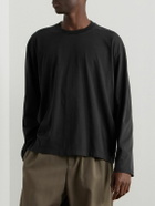 SSAM - Charlie Organic Cotton-Jersey T-Shirt - Gray