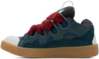 Lanvin Blue Curb Sneakers