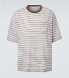 Visvim Mondo Border wool and cotton T-shirt