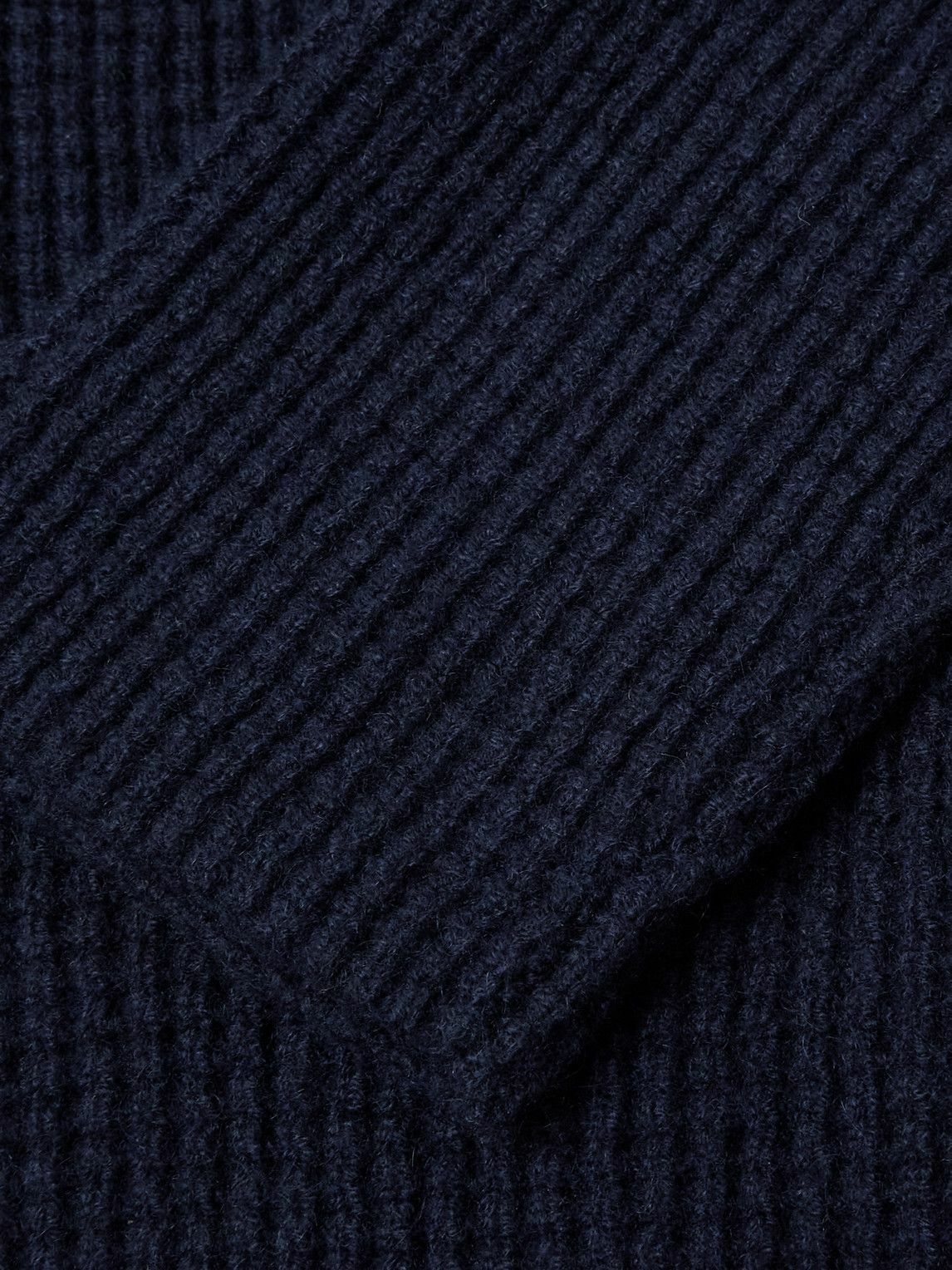 Rubinacci - Waffle-Knit Cashmere Cardigan - Blue