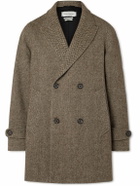 Oliver Spencer - Albion Herringbone Wool Coat - Neutrals